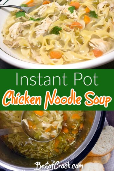 Instant Pot Chicken Noodle Soup - Best of Crock