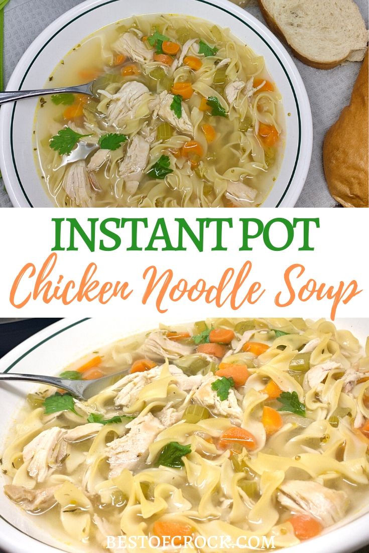 Instant Pot Chicken Noodle Soup - Best of Crock