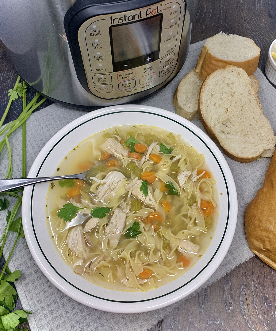 Instant Pot Chicken Noodle Soup Best of Crock