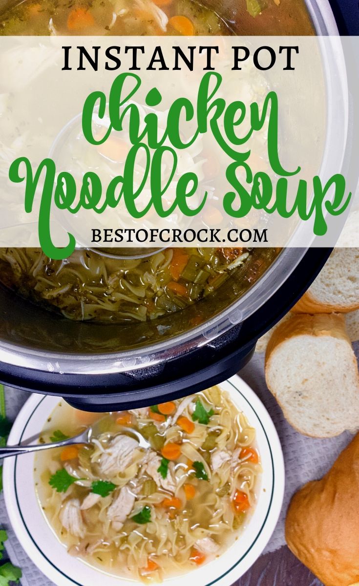 Instant pot chicken noodle soup is easy to make and a comfort food everyone enjoys any time of the year. Homemade Chicken Noodle Soup Recipes | Chicken Noodles Soup Rotisserie | Healthy Soup Recipe | Instant Pot Soup Recipe | Healthy Instant Pot Recipe | Easy Instant Pot Recipe #InstantPot #Healthy