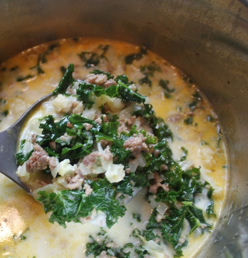 Healthy Instant Pot Sausage and Kale Soup Recipe Best of Crock
