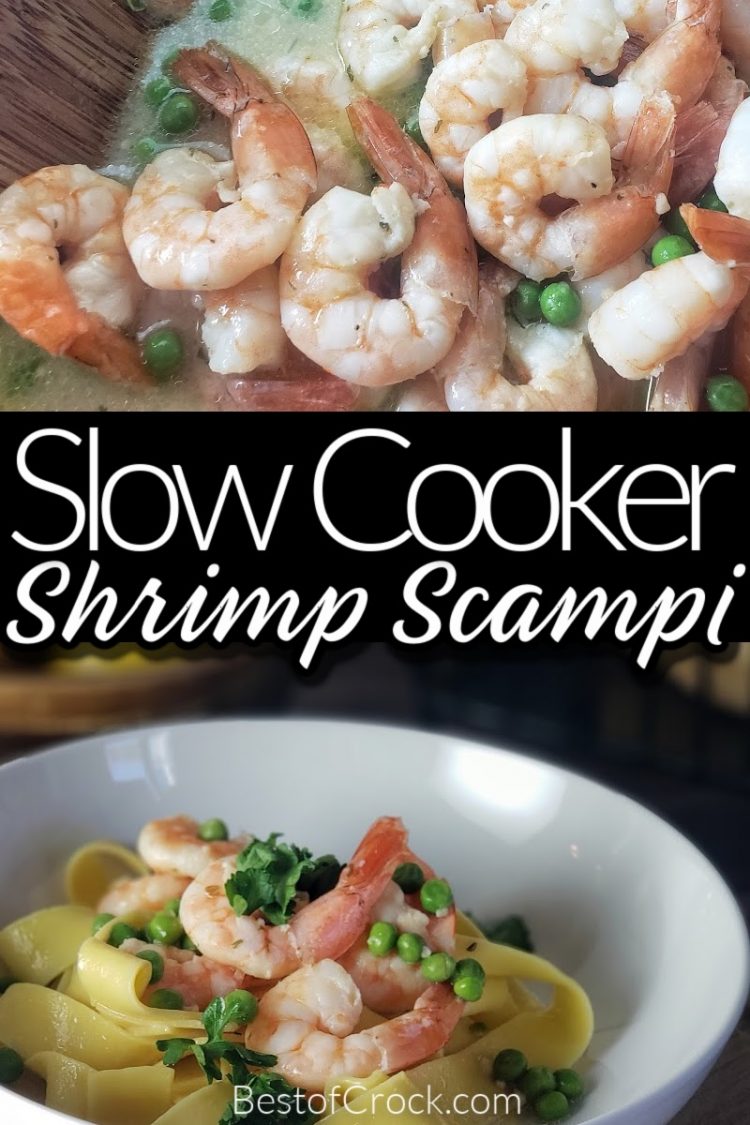 Slow Cooker Shrimp Scampi Recipe - Best of Crock