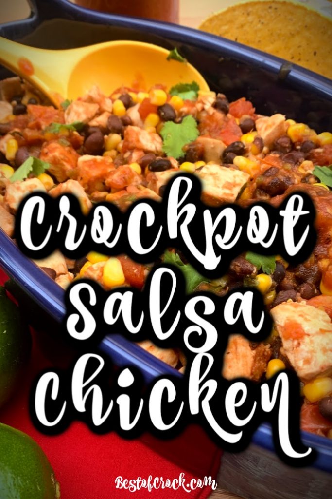 Crockpot salsa chicken is an easy crockpot recipe that can be used with chips, on top of salads, in tacos, or on its own for a low carb snack. Easy Crockpot Recipe | Slow Cooker Salsa Chicken | Slow Cooker Chicken Recipe | Crockpot Chicken Recipes | Slow Cooker Dinner Recipe | Crockpot Recipes for Dinner #crockpot #chicken