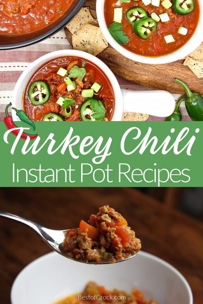Instant Pot turkey chili recipes can provide you with an easy dinner and plenty of room to experiment with the best chili ingredients. Instant Pot Recipes | Instant Pot Dinner Recipes | Instant Pot Lunch Recipes | Turkey Chili Ideas | Turkey Chili Recipes Instant Pot | Healthy Chili Recipes #chili #instantpot