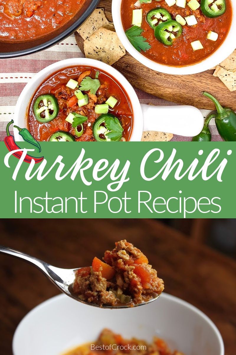 Instant Pot turkey chili recipes can provide you with an easy dinner and plenty of room to experiment with the best chili ingredients. Instant Pot Recipes | Instant Pot Dinner Recipes | Instant Pot Lunch Recipes | Turkey Chili Ideas | Turkey Chili Recipes Instant Pot | Healthy Chili Recipes #chili #instantpot via @bestofcrock