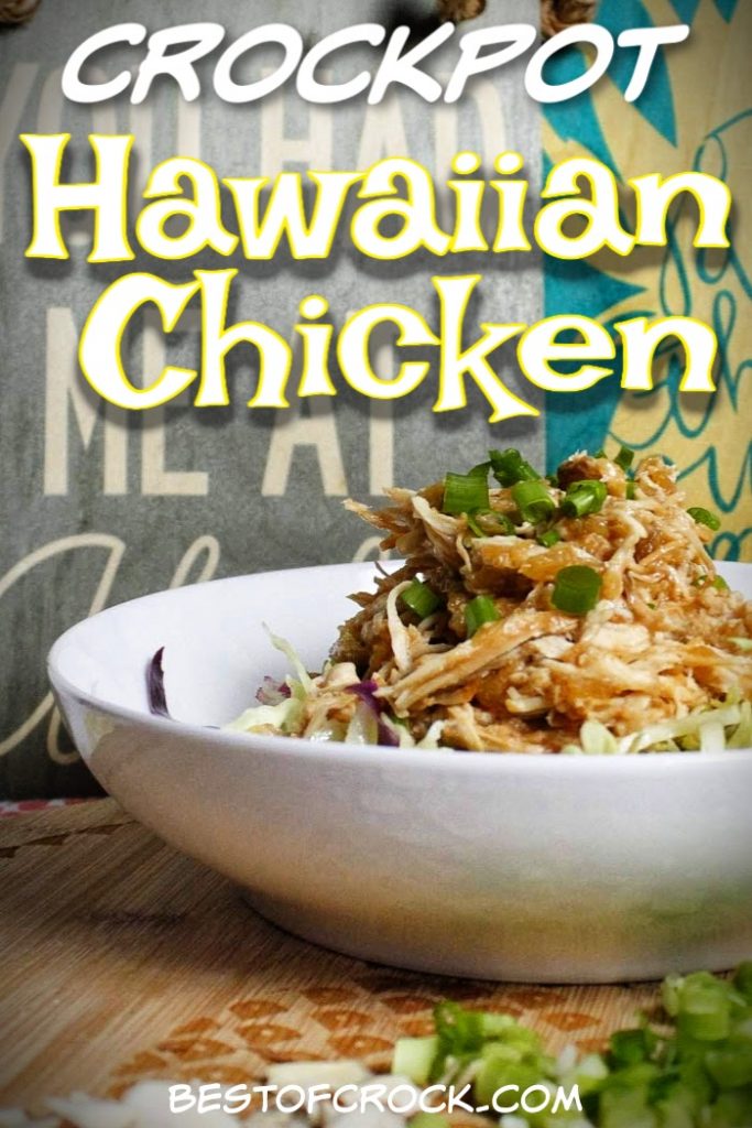 Enjoy this easy and delicious crockpot Hawaiian chicken recipe! It is also gluten and dairy-free making it perfect for healthy meal planning. Crockpot Chicken Recipes | Slow Cooker Chicken Recipes | Hawaiian Chicken at Home | Hawaiian Chicken Recipe Slow Cooker | Gluten Free Chicken Recipes | Dairy Free Chicken Recipes | Healthy Chicken Crockpot Ideas #Hawaiian #crockpot