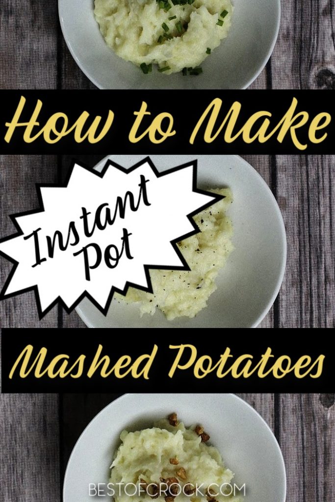 Learning how to make mashed potatoes in an Instant Pot is a real time saver and they might end up being your favorite Instant Pot side dish. Side Dish Recipe | Mashed Potatoes Instant Pot | Instant Pot Dinner Recipes | Instant Pot Holiday Recipes | Instant Pot Tips | Mashed Potatoes Pressure Cooker #sidedish #instantpot