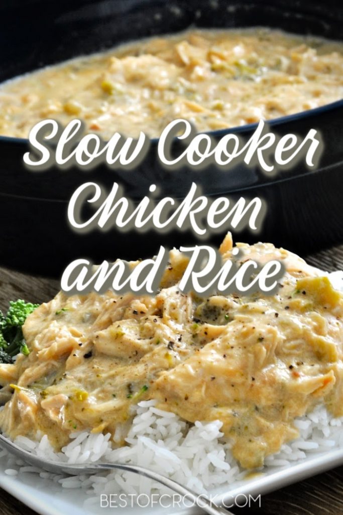 Easy Slow Cooker Chicken And Rice Best Of Crock 