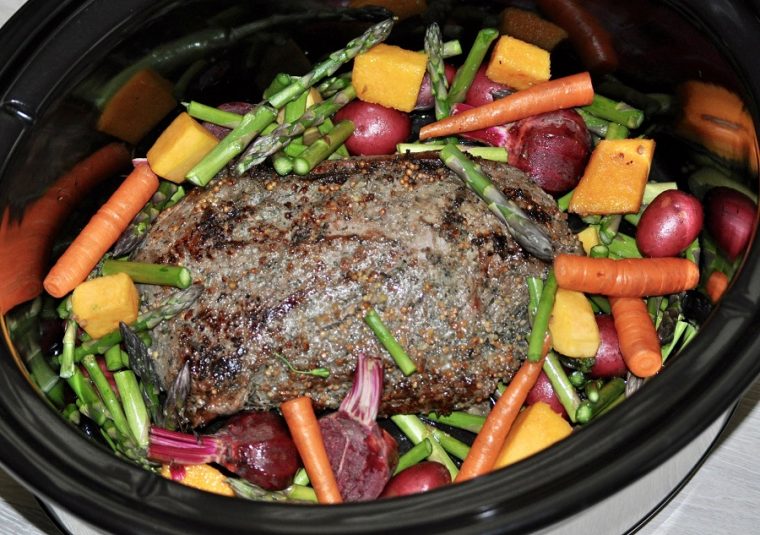 Slow Cooker Beef Roast with Potatoes and Carrots Easy Crock Pot Roast