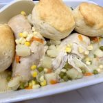 This Instant Pot chicken pot pie casserole recipe offers a fun twist on a classic recipe, and will easily become a family favorite. Chicken Pot Pie Casserole from Scratch | Chicken Pot Pie Casserole with Crescent Rolls | Chicken Pot Pie with Biscuits | Healthy Chicken Pot Pie Recipe | Quick Chicken Pot Pie Recipe | Puff Pastry Chicken Pot Pie