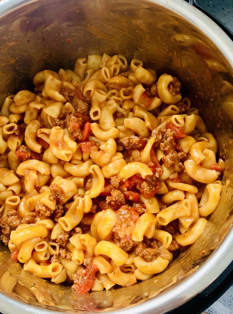 Our Instant Pot goulash recipe with beef takes a family favorite recipe and makes it easier to make while bringing out rich and delicious flavors. Goulash with Corn | Old Fashioned Goulash Recipe | Goulash Macaroni Recipe | Cheesy Instant Pot Goulash | Instant Pot Casserole Recipe | Instant Pot Macaroni Recipe 