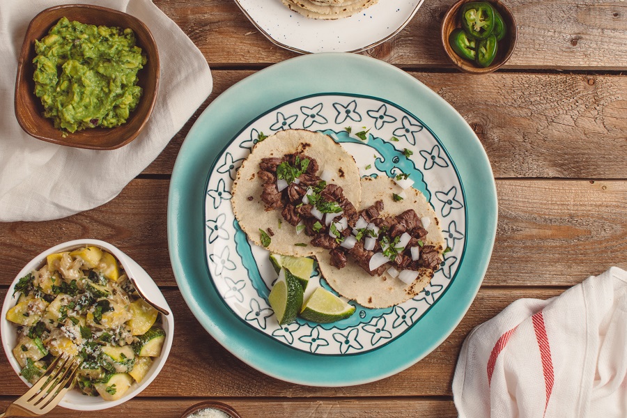 Crockpot Pantry Meals Plate of Tacos with Carnitas