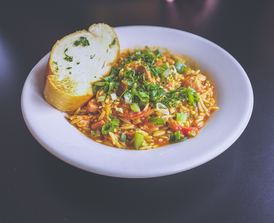 Crockpot Pantry Meals Bowl of Rice and Bread