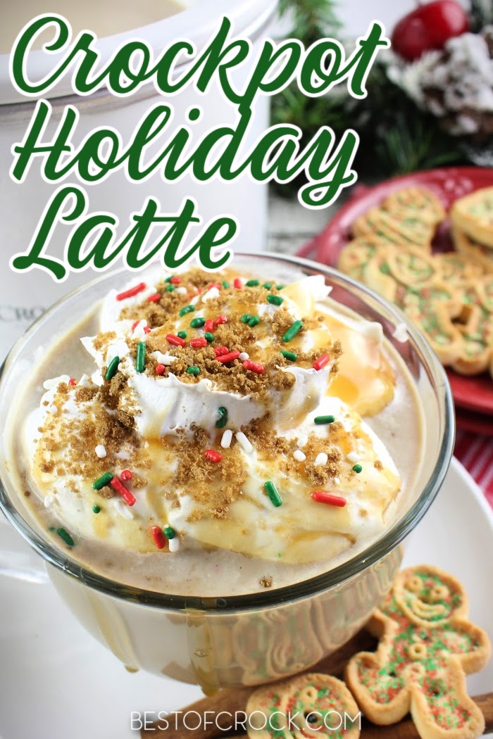 A crockpot Christmas latte is a great way to drink in the holidays and it is one of the easiest fall recipes to enjoy as a fall drink or holiday recipe. Christmas Recipes | Christmas Crockpot Recipe | Slow Cooker Recipes for Fall | Holiday Recipes | Holiday Drink Recipes | Easy Latte Recipe | Fall Crockpot Recipe | Slow Cooker Christmas Recipes #christmas #crockpot via @bestofcrock