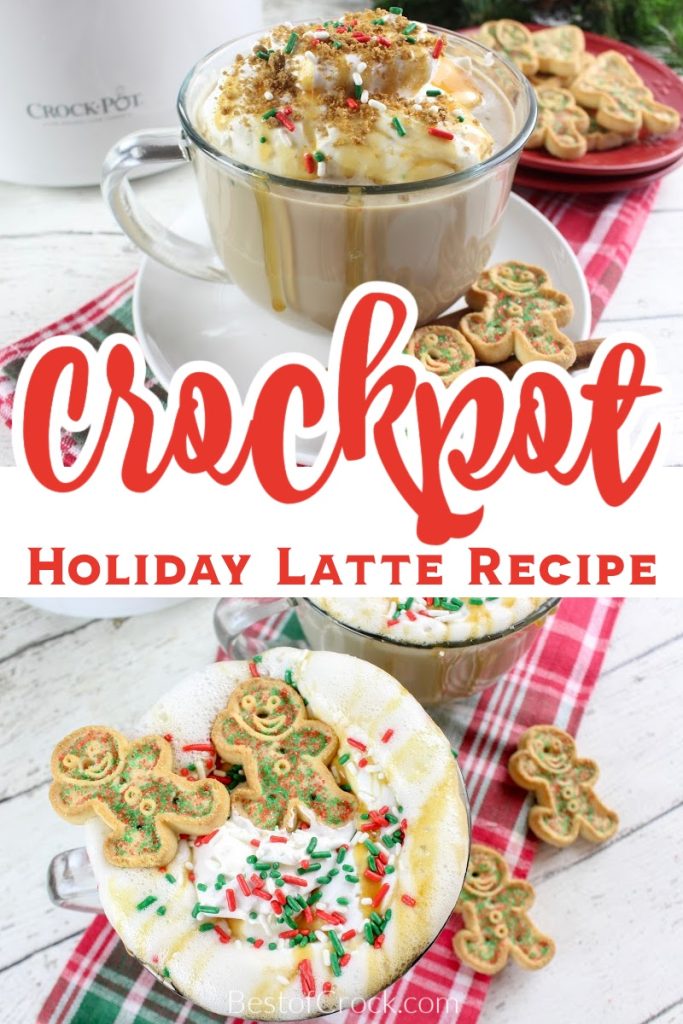 A crockpot Christmas latte is a great way to drink in the holidays and it is one of the easiest fall recipes to enjoy as a fall drink or holiday recipe. Christmas Recipes | Christmas Crockpot Recipe | Slow Cooker Recipes for Fall | Holiday Recipes | Holiday Drink Recipes | Easy Latte Recipe | Fall Crockpot Recipe | Slow Cooker Christmas Recipes #christmas #crockpot