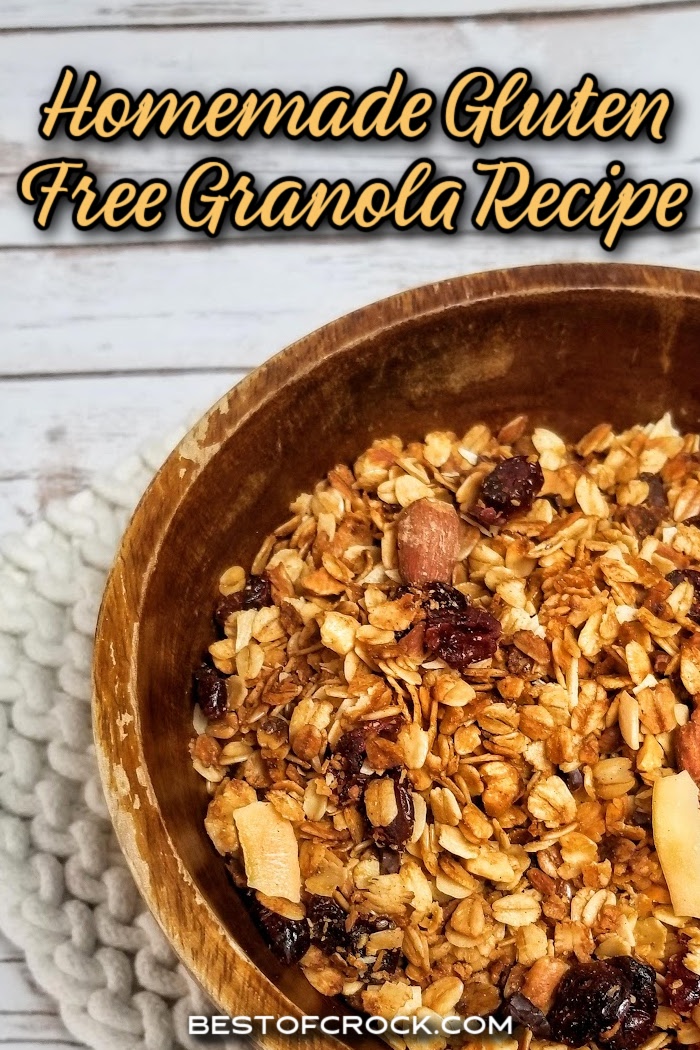 This crockpot gluten free granola recipe takes store-bought granola to the next level using nothing more than simple ingredients. Crockpot Granola | Slow Cooker Granola Bars | Crockpot Oatmeal | Cherry Vanilla Almond Granola Recipe | Dairy Free Granola Recipe | Healthy Snack Ideas | Homemade Granola Ideas | Granola with No Gluten | Gluten Free Snack Ideas | Recipes for Healthy Snacking via @bestofcrock