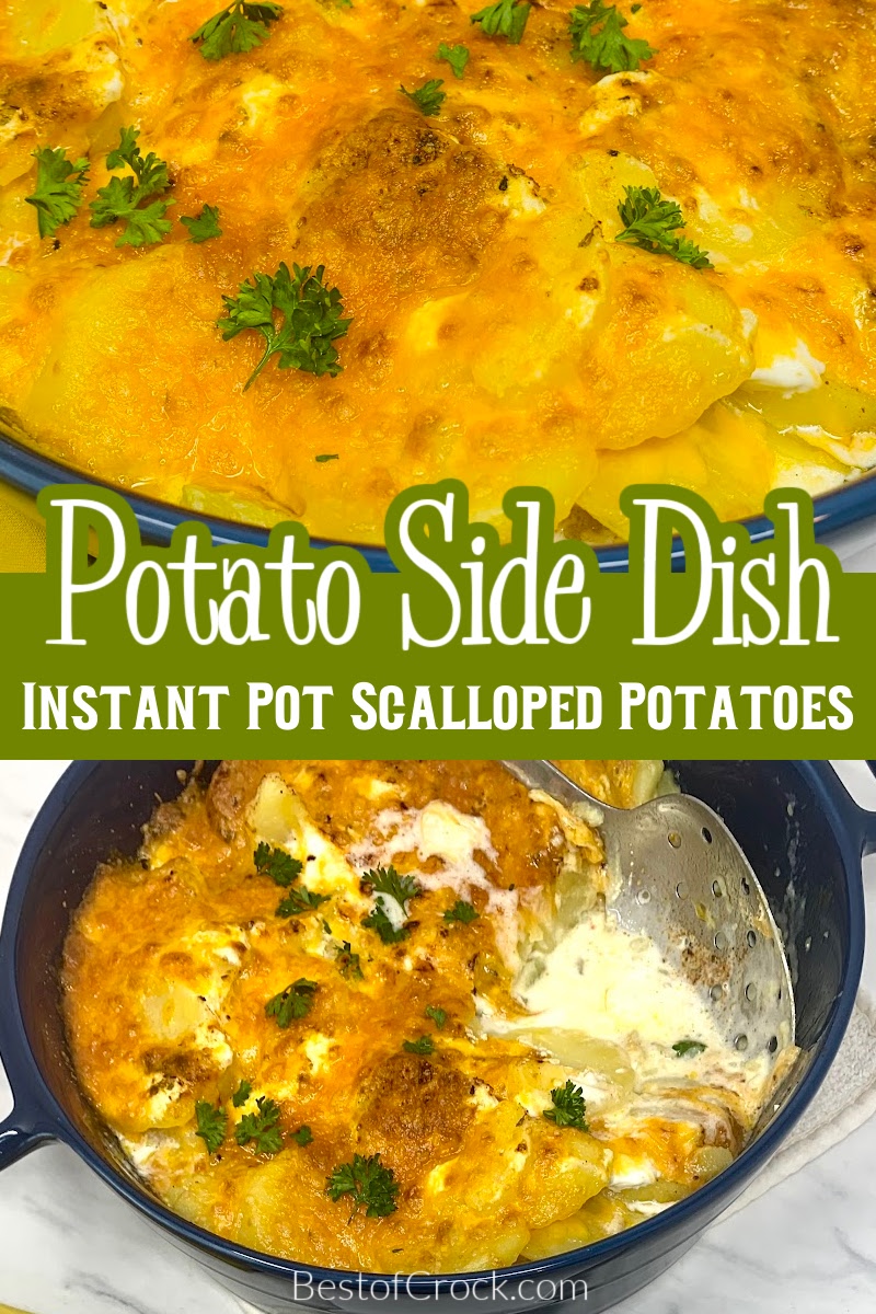 The easiest way to impress the whole family with minimal effort can be found in this easy instant scalloped potatoes recipe. Homemade Scalloped Potatoes | Creamy Scalloped Potatoes | Instant Pot Side Dishes | Potato Casserole Recipe | Quick Scalloped Potatoes | Cheesy Potato Bake | Healthy Scalloped Potatoes | Scalloped Potatoes with Cheese | Healthy Instant Pot Recipes | Best Instant Pot Recipes via @bestofcrock