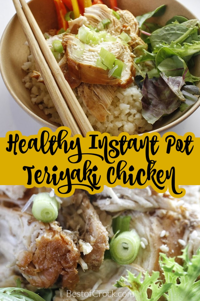 Teriyaki chicken is delicious, but it is even more flavorful when you make a delicious and easy Instant Pot teriyaki chicken recipe. Teriyaki Chicken Bowl Recipe | Healthy Teriyaki Chicken Recipe | Instant Pot Recipes with Chicken | Instant Pot Teriyaki Recipe | Healthy Instant Pot Recipe | Easy Dinner Recipes | Healthy Chicken Recipes | Healthy Instant Pot Recipes via @bestofcrock