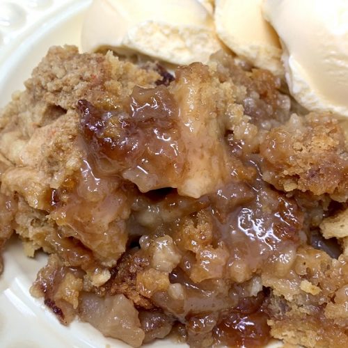 Crockpot Apple Crisp With Cake Mix Recipe Best Of Crock