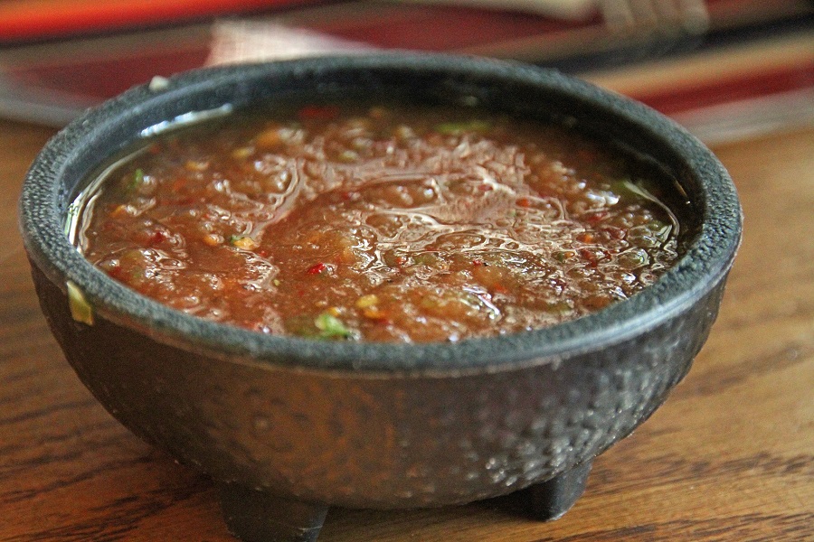 Crockpot Salsa Recipes Bowl of Salsa on a Table