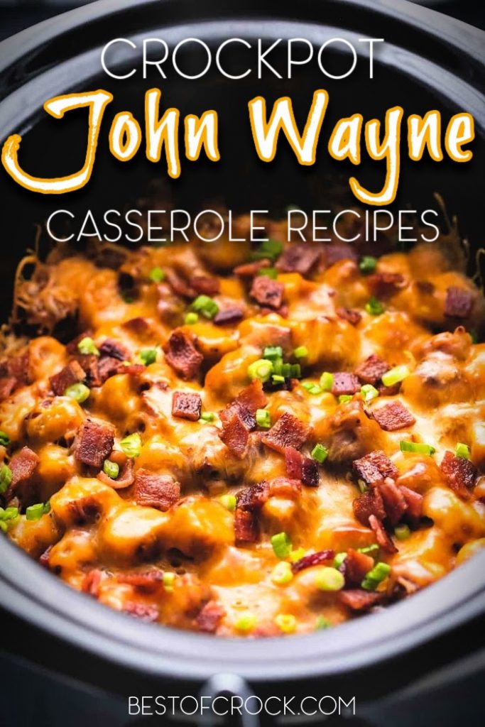 John Wayne Casserole with Tater Tots Recipes - Best of Crock