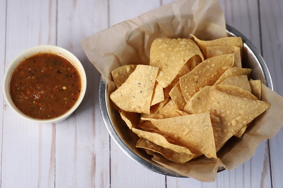 Crockpot Salsa Recipes A Bowl of Salsa Sitting Next to a Bowl of Chips