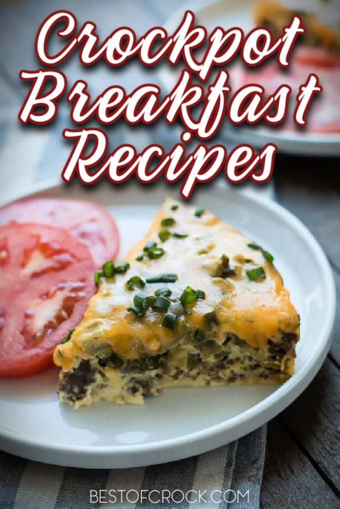 Easy Crockpot Breakfast Ideas - Best of Crock