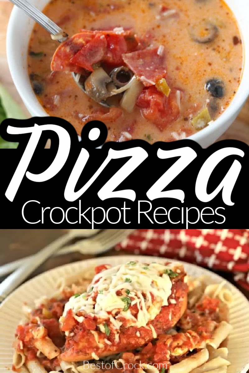 Crockpot pizza recipes make cooking dinner much easier, and each recipe is a kid friendly crockpot recipe, too. Crockpot Pizza Casserole Recipes | Slow Cooker Pizza Dip | Deep Dish Pizza Recipes Crockpot | Low Carb Pizza Recipes | Keto Crockpot Recipes #crockpot #pizza via @bestofcrock