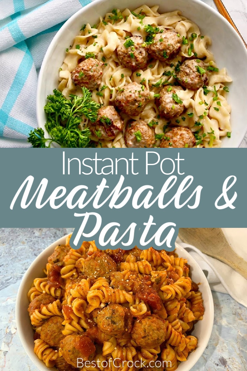 Instant Pot meatballs and pasta recipes are perfect for an easy quick dinner recipe and make the perfect date night recipe, too. Grape Jelly Meatballs Instant Pot | Instant Pot Beef Recipes | Frozen Meatballs Instant Pot | Date Night Recipes | Easy Pasta Recipes | Easy Family Dinner Recipes | Instant Pot Meal Planning | #instantpot #dinnerrecipes via @bestofcrock