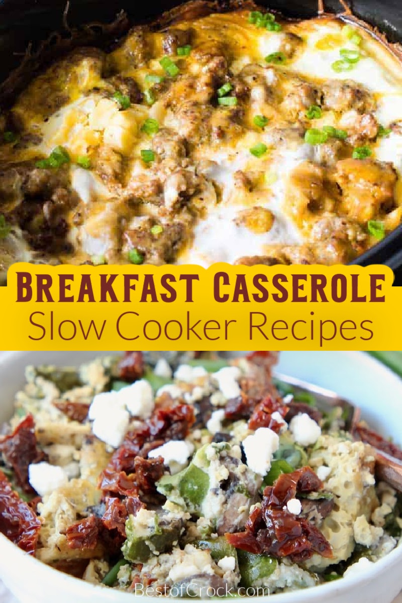 Slow cooker breakfast casserole recipes are delicious and easy recipes that can feed the whole family first thing in the morning. Crockpot Breakfast Recipes | Slow Cooker Breakfast Overnight | Crockpot Overnight Recipes | Slow Cooker Breakfast Casserole Hash Browns | Easy Breakfast Recipes | Easy Slow Cooker Recipes | Crockpot Breakfast Recipes without Eggs | Crockpot Breakfast Tips | Tips for Making Slow Cooker Breakfast Recipes
