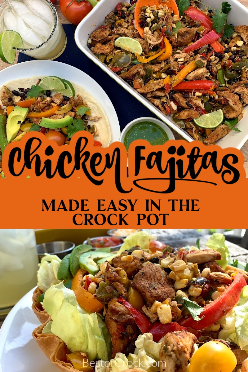 These easy crockpot chicken fajitas with frozen corn are an easy recipe for your meal planning and perfect for taco night! Slow Cooker Chicken Fajitas | Easy Chicken Fajitas | Healthy Chicken Fajitas | Delicious Chicken Fajitas | One-Pot Chicken Fajitas | Mexican Chicken Fajitas | Homemade Chicken Fajitas | Easy Chicken Recipes | Simple Chicken Dishes | Healthy Chicken Recipes | One-Pot Chicken Recipes | Budget-Friendly Chicken Dishes via @bestofcrock