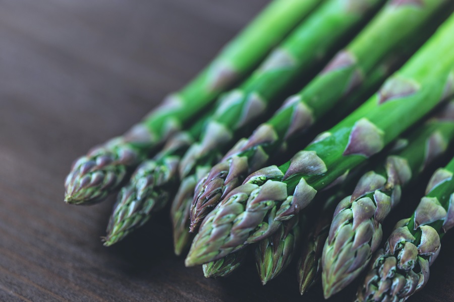 Asparagus Crockpot Recipes Close Up of Asparagus Tips