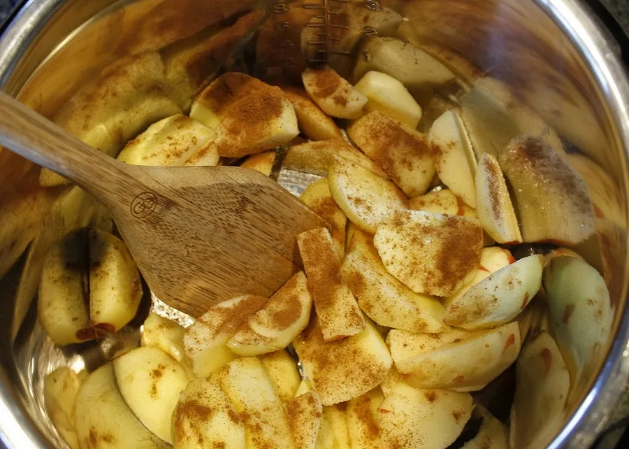 Instant Pot Cinnamon Apples in an Instant Pot with Cinnamon