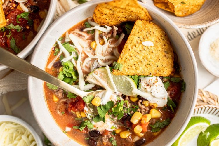 Best Crockpot Taco Soup Recipe - Best of Crock