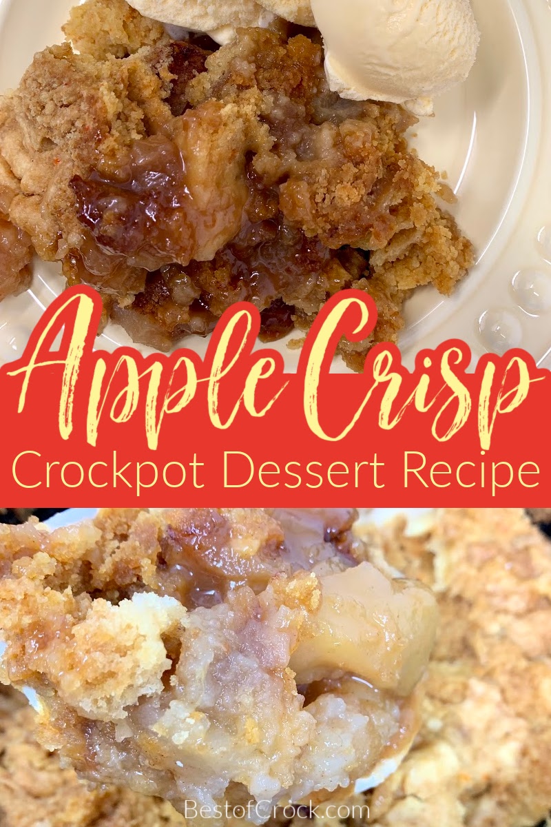 Crockpot Apple Crisp with Cake Mix Recipe Best of Crock