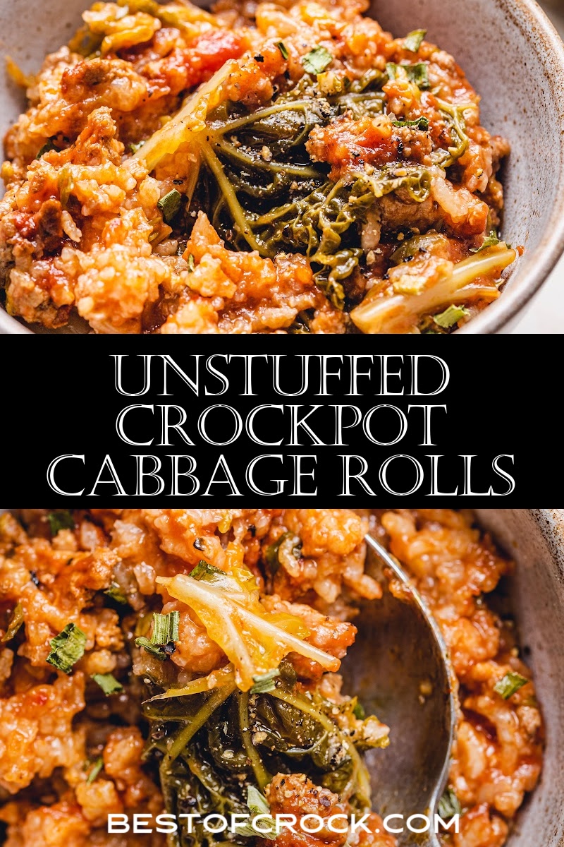 Unstuffed Cabbage Rolls Slow Cooker Recipe Best of Crock