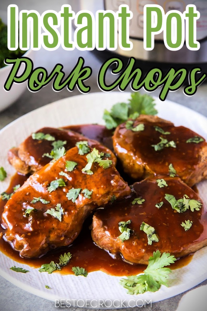 Instant Pot pork chops recipes are easy to make and are perfect for meal planning for an easy family dinner or a dinner for two meals on date night. Instant Pot Pork Recipes | Instant Pot Dinner Recipes | Instant Pot Pork Chops with Mushroom Soup | Instant Pot Pork Chops Bone-In | Instant Pot Pork Chops and Rice | Healthy Instant Pot Pork Chops | Pressure Cooker BBQ Pork Chops | Instant Pot Recipes with Pork | Homemade Pork Chop Recipes #instantpotrecipes #porkchops via @bestofcrock
