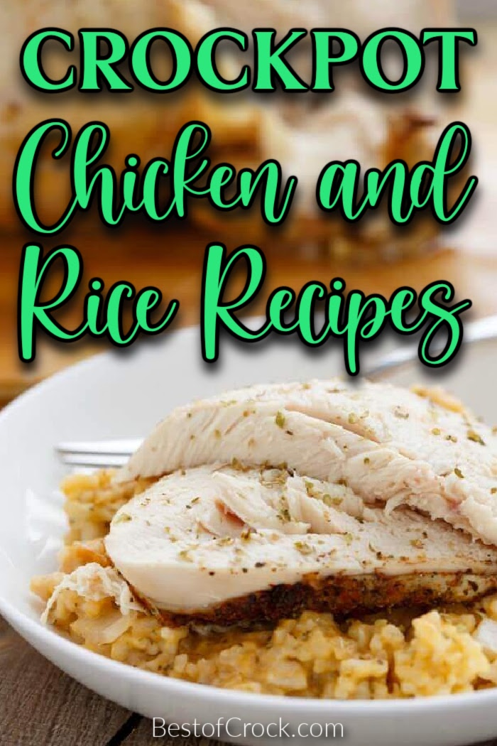 Keep these easy chicken and rice crockpot recipes on hand for easy meal planning. Kids can even help make these easy crockpot dinner recipes. Crockpot Chicken and Rice with Canned Soup | Southern Chicken and Rice Recipe | Cheesy Chicken and Rice Crockpot Recipe | Crockpot Chicken and Rice Frozen Chicken | Crockpot Recipes with Chicken | Chicken Slow Cooker Recipes | Easy Crockpot Dinner Recipes | Family Dinner Ideas | Easy Dinner Recipes | Chicken Dinner Recipes #crockpot #chickenrecipes via @bestofcrock