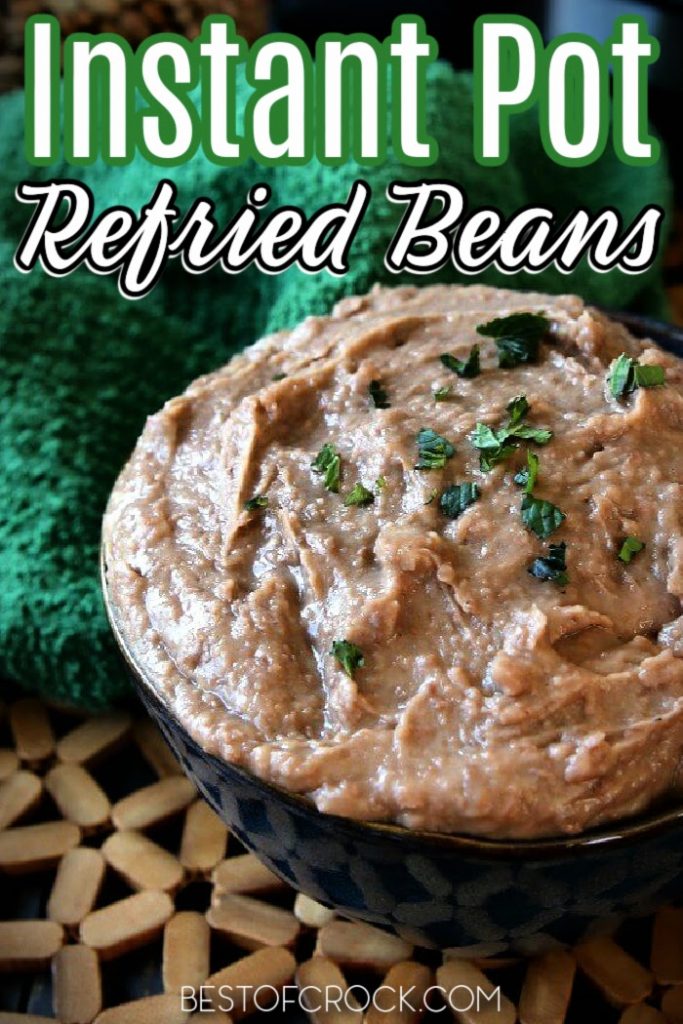 Instant Pot refried beans recipes are a classic Mexican dish that can be made with little effort, making them perfect for Taco Tuesday or any taco dinner night. Pressure Cooker Beans | How to Make Beans in a Pressure Cooker | Instant Pot Side Dish Recipes | Instant Pot Mexican Recipes | Mexican Food Recipes | Mexican Side Dish Recipes | Instant Pot Recipes with Beans | How to Cook Beans in an Instant Pot #instantpotrecipes #mexicanfood