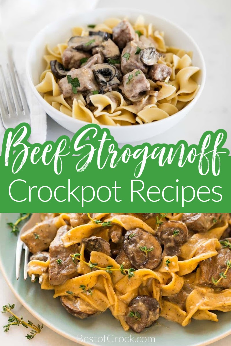 Make delicious and easy crock pot beef stroganoff recipes for an easy dinner recipe. It's also an easy recipe to tailor for an easy party dinner recipe. Creamy Beef Stroganoff Slow Cooker | Crockpot Beef Stroganoff with Golden Mushroom Soup | Beef Stroganoff Slow Cooker From Scratch | Healthy Beef Stroganoff | Healthy Crockpot Recipes | Slow Cooker Pasta Recipes #crockpotrecipes #partyrecipes