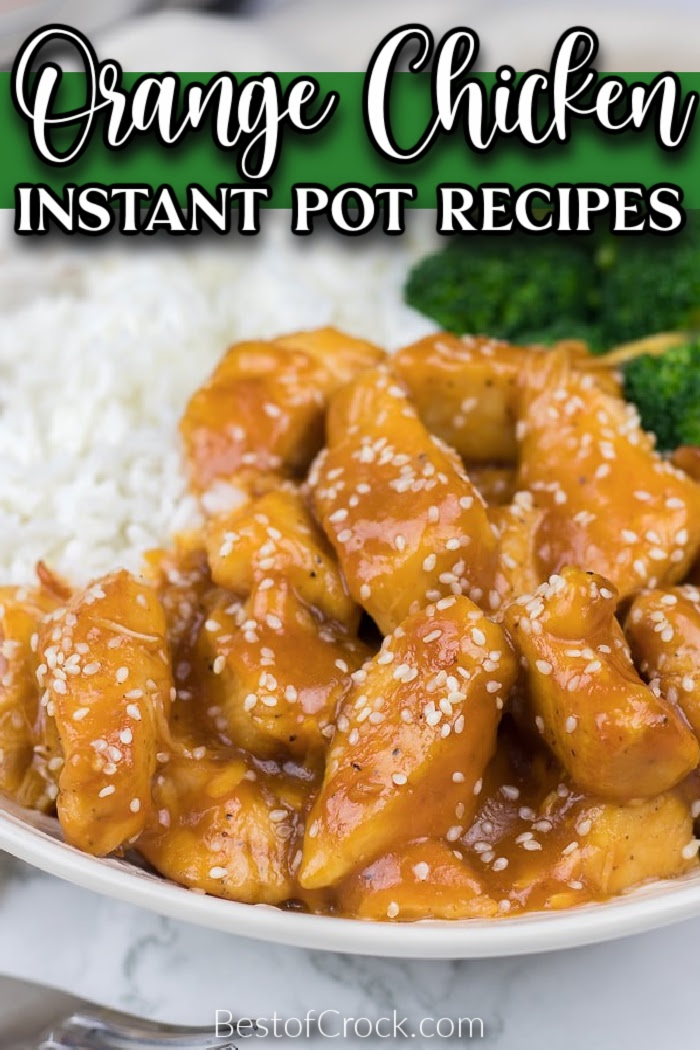 Instant Pot orange chicken recipes are easier than you may think and will help you make delicious homemade Chinese food that tastes just like a restaurant! Orange Chicken Recipe Panda Express | Orange Chicken Healthy | Sticky Orange Chicken Wings | Homemade Orange Chicken | Instant Pot Chicken Recipes | Instant Pot Chinese Recipes | Chinese Food Recipes #chickenrecipes #instantpotrecipes via @bestofcrock