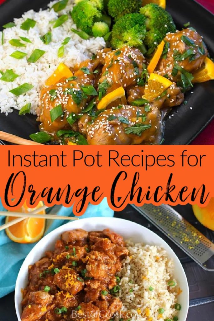 Instant Pot orange chicken recipes are easier than you may think and will help you make delicious homemade Chinese food that tastes just like a restaurant! Orange Chicken Recipe Panda Express | Orange Chicken Healthy | Sticky Orange Chicken Wings | Homemade Orange Chicken | Instant Pot Chicken Recipes | Instant Pot Chinese Recipes | Chinese Food Recipes #chickenrecipes #instantpotrecipes
