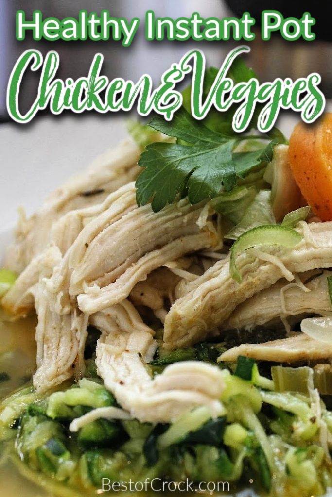 Having an easy and healthy Instant Pot chicken and veggies soup recipe to add to your recipe collection will help make meal planning easy. Chicken and Vegetable Soup Pressure Cooker | Instant Pot Recipes with Chicken | Instant Pot Zoodles Soup | Keto Chicken Vegetable Soup Instant Pot | Healthy Soup Recipes | Healthy Instant Pot Recipes | Instant Pot Dinner Recipes #instantpotrecipe #souprecipes