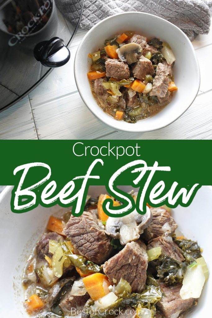 The flavors in this healthy slow cooker beef stew recipe will fill your home with the smells of a delicious home cooked dinner. Beef Stew Crockpot Clean Eating | Beef Stew Crockpot Low Carb | Healthy Crockpot Recipes with Beef | Slow Cooker Recipes with Beef | Healthy Beef Recipe | Beef Crockpot Recipes | Easy Dinner Ideas | Clean Eating Recipes | Crockpot Stew Recipe | #slowcooker #dinnerrecipes