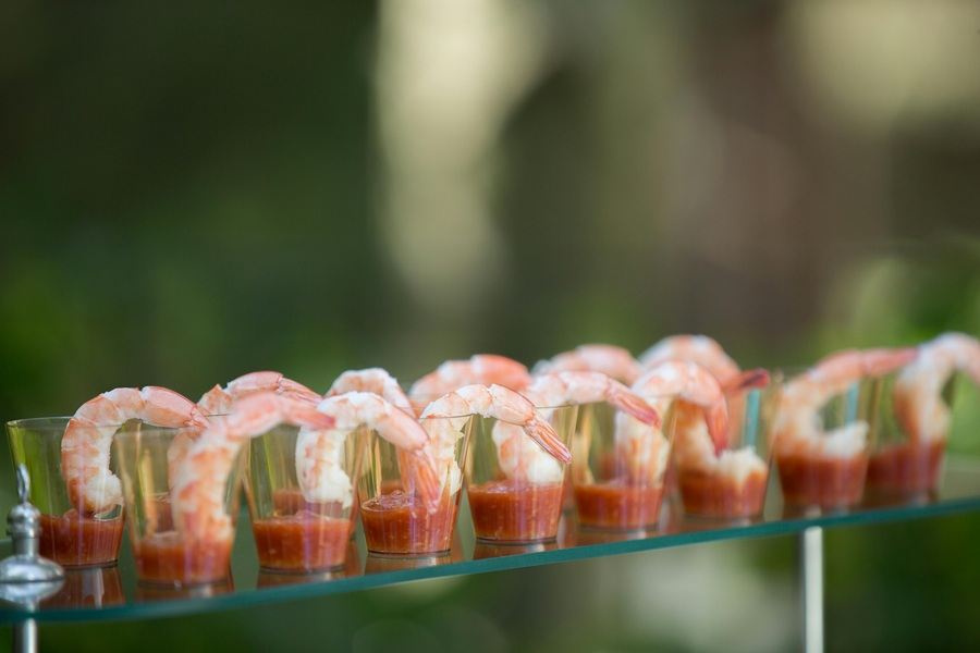 Easy Crock Pot Shrimp Recipes Cocktail Shrimp in Small Plastic Cups of Sauce