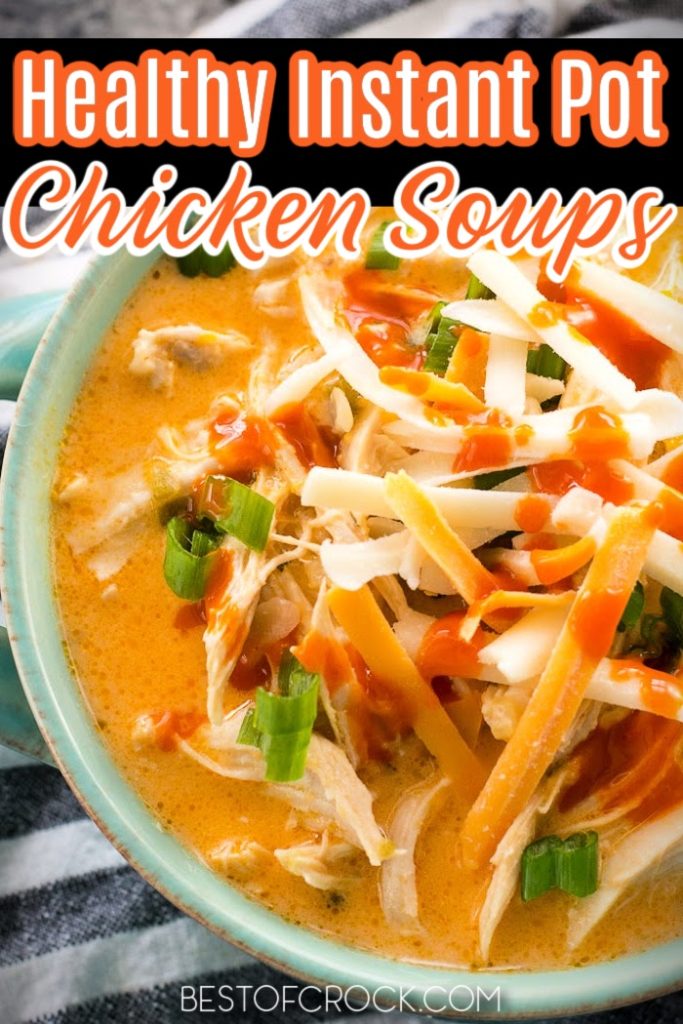 Making Healthy Instant Pot chicken soup recipes may be easy, but they are still comforting for everyone to enjoy! Instant Pot Chicken Recipes | Instant Pot Soup Recipes | Healthy Chicken Soup Recipes | Instant Pot Chicken Soup with Rice | Healthy Instant Pot Recipes | Healthy Soup Recipes | Healthy Instant Pot Lunches | Make Ahead Recipes | Instant Pot Make Ahead Recipes #instantpotrecipes #souprecipes