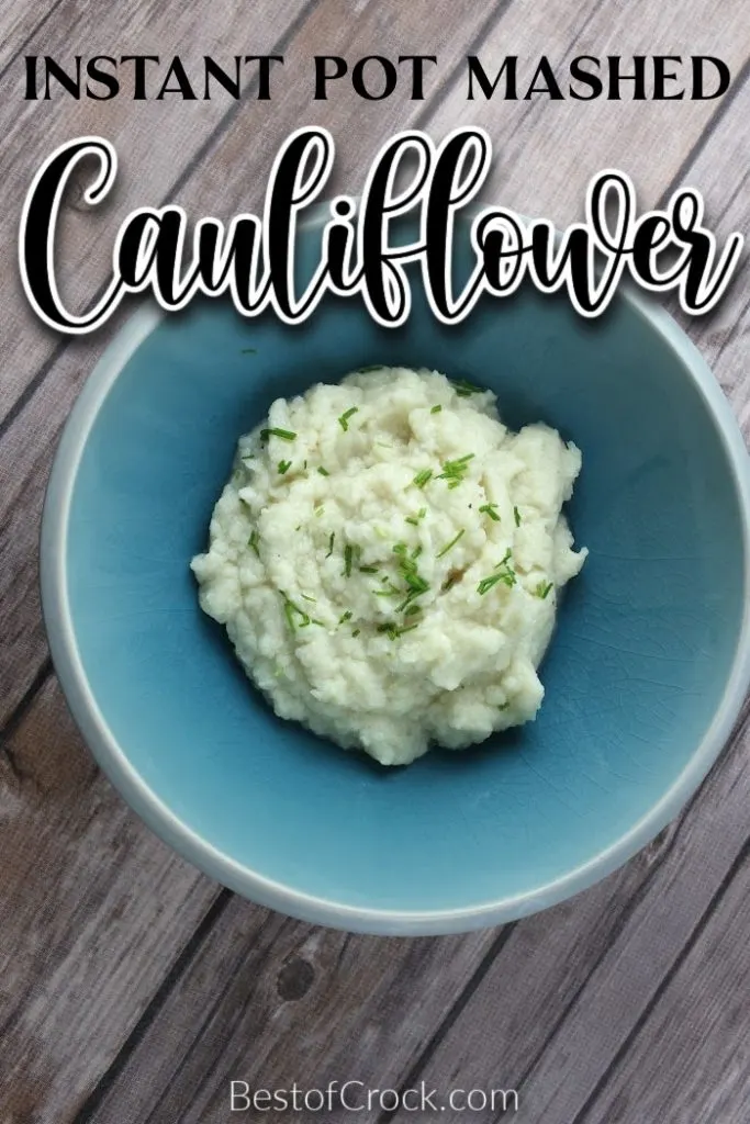 There is nothing easier and more delicious than Instant Pot mashed cauliflower as the perfect low carb side dish for lunch or dinner. Healthy Instant Pot Recipes | Instant Pot Side Dish Recipes | Instant Pot Recipes | Healthy Recipes | Low Carb Recipes | Ketogenic Recipes | Weight Loss Recipes | Vegetable Recipes | Instant Pot Veggie Recipe | Healthy Side Dishes #InstantPotrecipe #healthyrecipe