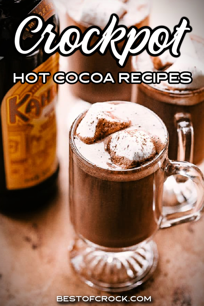 Fill your home with the comforting smells of fall and winter with these delicious hot cocoa crockpot recipes. Homemade Hot Cocoa Recipes | Crock Pot Hot Chocolate Recipes | Mexican Hot Chocolate | Nutella Hot Cocoa Recipe | Homemade Hot Chocolate Recipe | Crockpot Holiday Recipes | Winter Slow Cooker Recipes | Crockpot Drink Recipes | Crockpot Holiday Recipes | Holiday Party Drinks | Holiday Recipes Crockpot | Crockpot Recipes with Chocolate via @bestofcrock