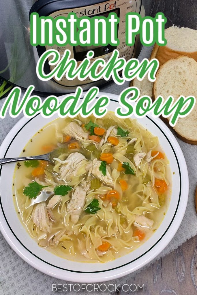 Instant pot chicken noodle soup is easy to make and a comfort food everyone enjoys any time of the year. Homemade Chicken Noodle Soup Recipes | Chicken Noodles Soup Rotisserie | Healthy Soup Recipe | Instant Pot Soup Recipe | Healthy Instant Pot Recipe | Easy Instant Pot Recipe | Instant Pot Recipes with Chicken | Chicken Instant Pot Recipes | Leftover Chicken Recipes #InstantPotRecipes #Healthyrecipes