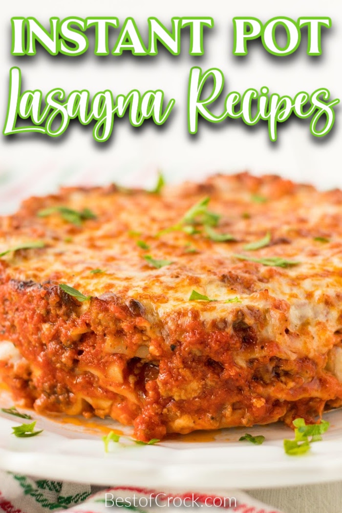 Finding the best Instant Pot recipes means finding time-saving recipes that produce the best family meals like Instant Pot lasagna recipes. Instant Pot Recipes | Instant Pot Dinner Recipes | Instant Pot Pasta Recipes | Easy Dinner Recipes | Meal Prep Dinner Recipes | Instant Pot Pasta Recipes | Italian Instant Pot Recipes | Romantic Dinner Ideas | Dinner Recipes for Two | Date Night Recipes #instantpot #dinnerrecipes